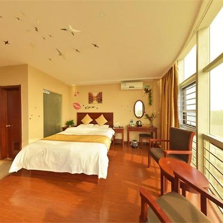 Greentree Inn Shanghai Songjiang District Yanshou Road Li Ta Express Hotel Zhujing Luaran gambar