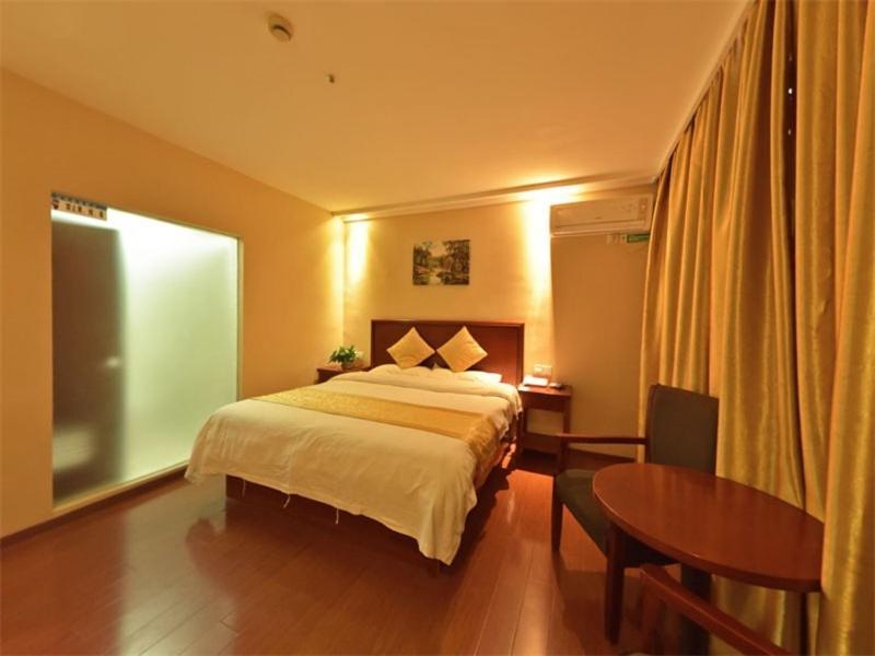 Greentree Inn Shanghai Songjiang District Yanshou Road Li Ta Express Hotel Zhujing Luaran gambar