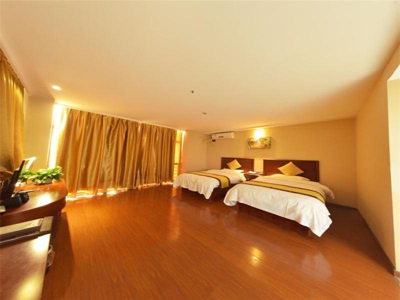 Greentree Inn Shanghai Songjiang District Yanshou Road Li Ta Express Hotel Zhujing Luaran gambar
