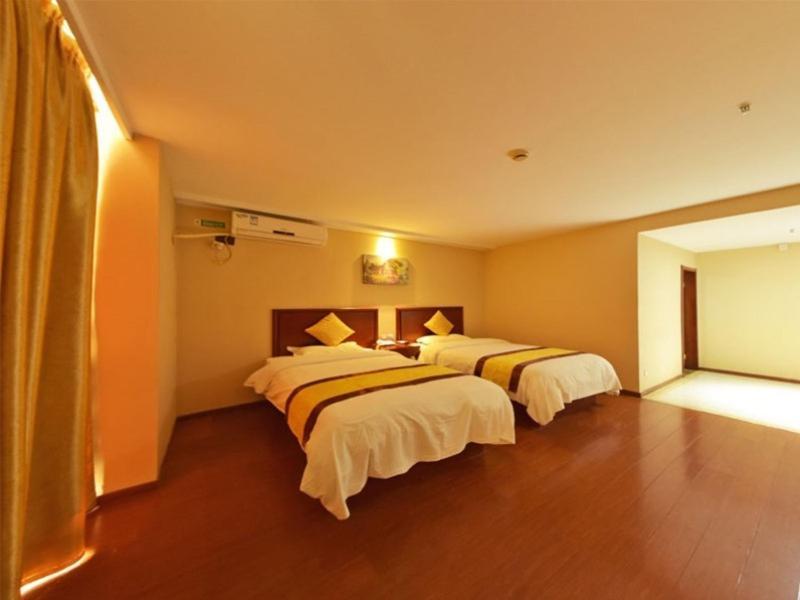 Greentree Inn Shanghai Songjiang District Yanshou Road Li Ta Express Hotel Zhujing Luaran gambar