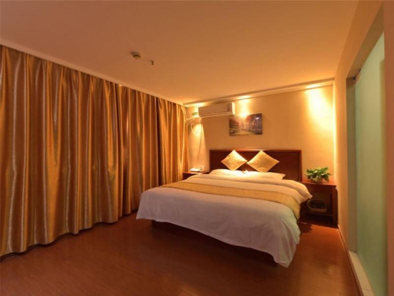 Greentree Inn Shanghai Songjiang District Yanshou Road Li Ta Express Hotel Zhujing Luaran gambar