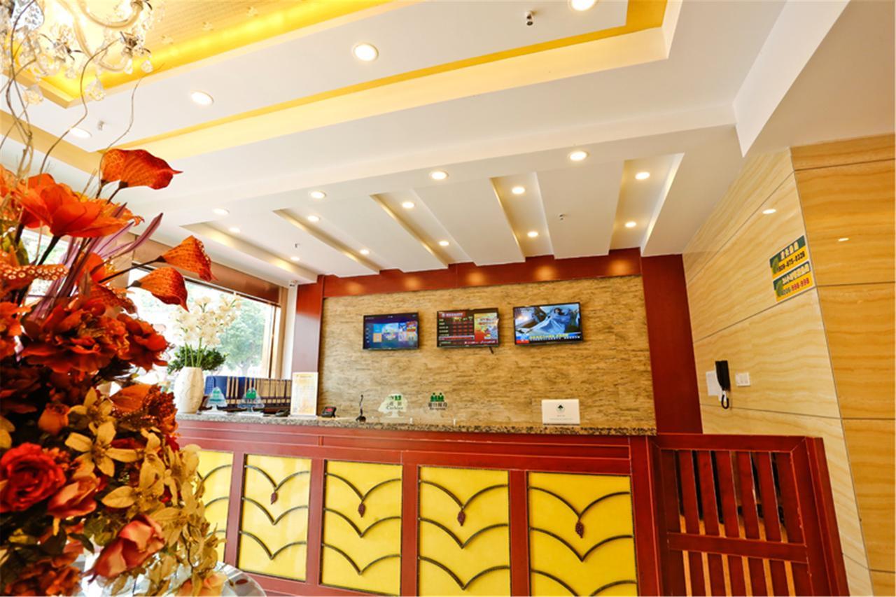 Greentree Inn Shanghai Songjiang District Yanshou Road Li Ta Express Hotel Zhujing Luaran gambar