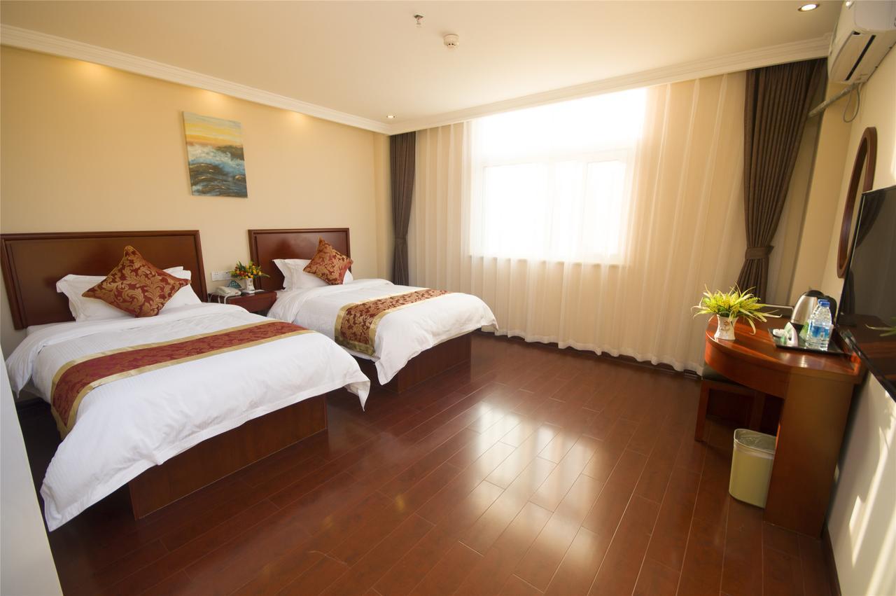 Greentree Inn Shanghai Songjiang District Yanshou Road Li Ta Express Hotel Zhujing Luaran gambar