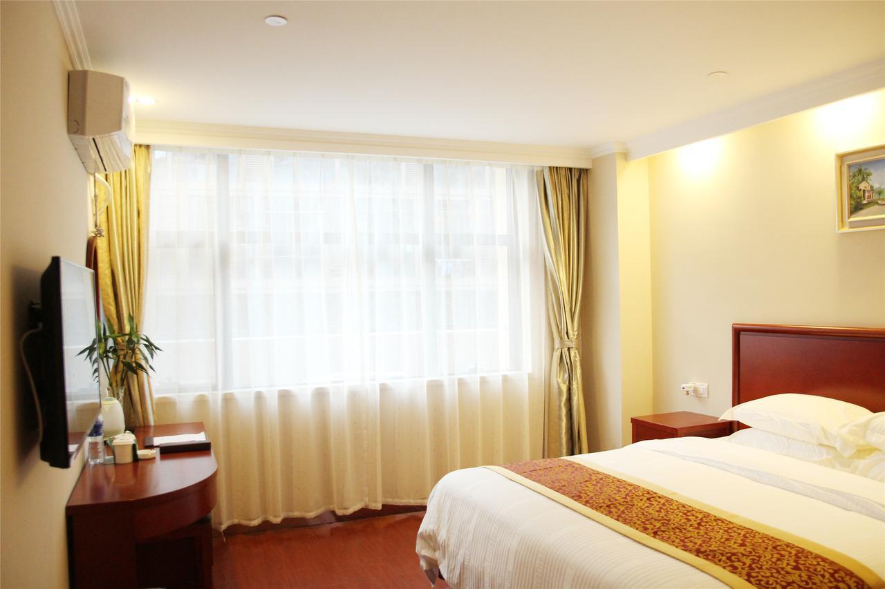 Greentree Inn Shanghai Songjiang District Yanshou Road Li Ta Express Hotel Zhujing Luaran gambar
