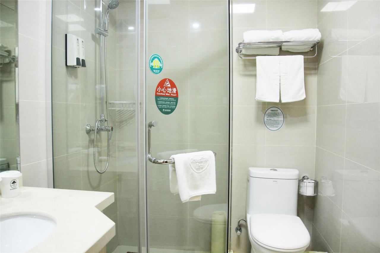 Greentree Inn Shanghai Songjiang District Yanshou Road Li Ta Express Hotel Zhujing Luaran gambar