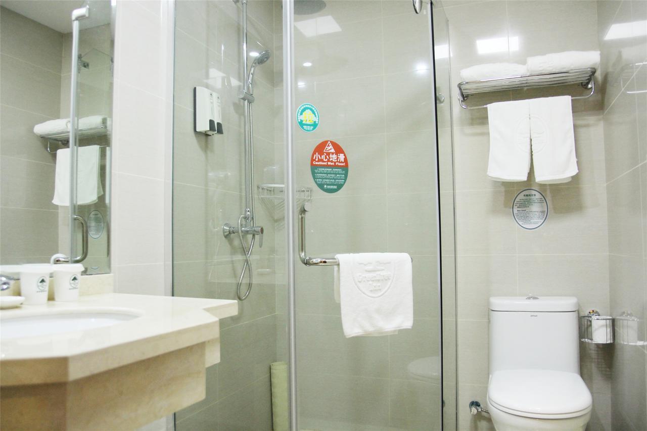 Greentree Inn Shanghai Songjiang District Yanshou Road Li Ta Express Hotel Zhujing Luaran gambar